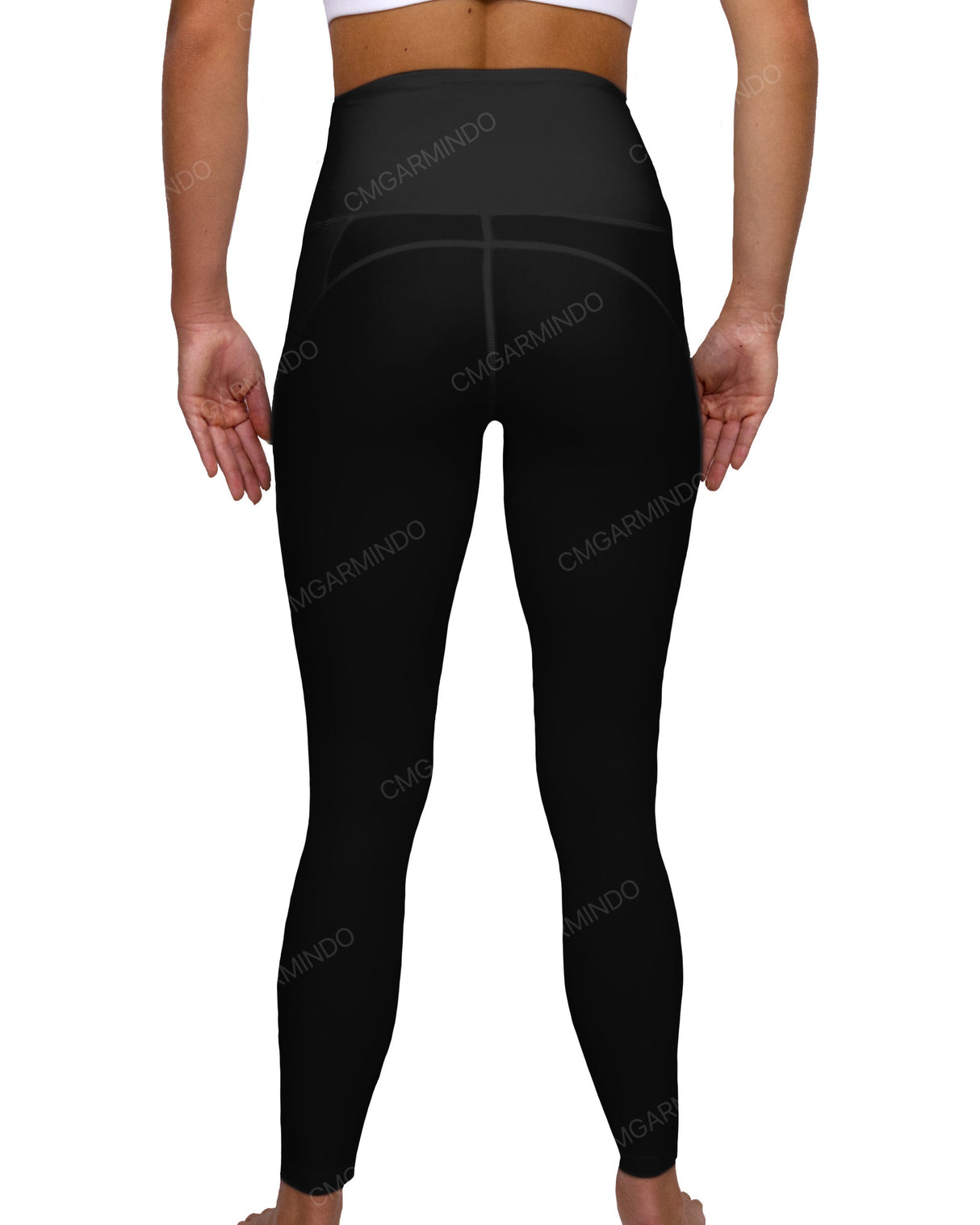High Rise 7/8 Length Multipanel Leggings
