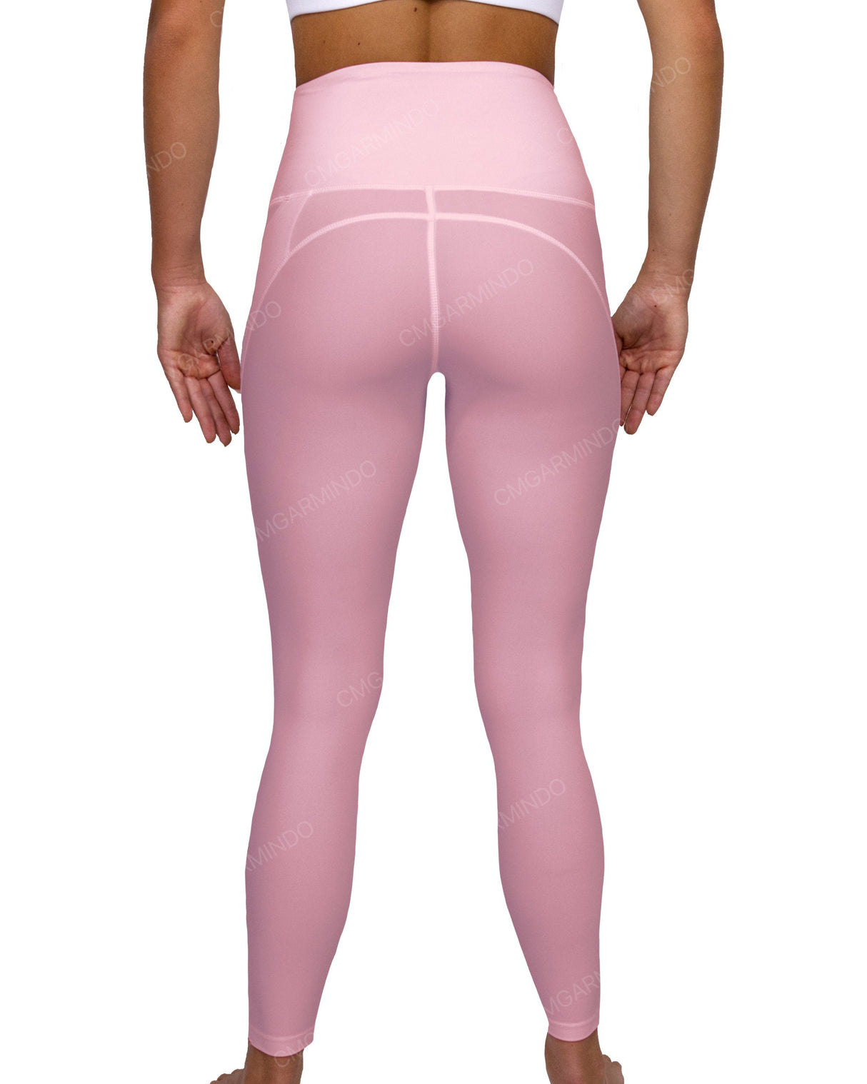 High Rise 7/8 Length Multipanel Leggings