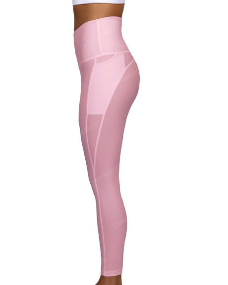 High Rise 7/8 Length Multipanel Leggings