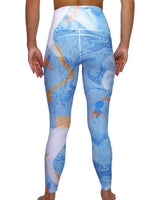 High Rise 7/8 Length Multipanel Leggings