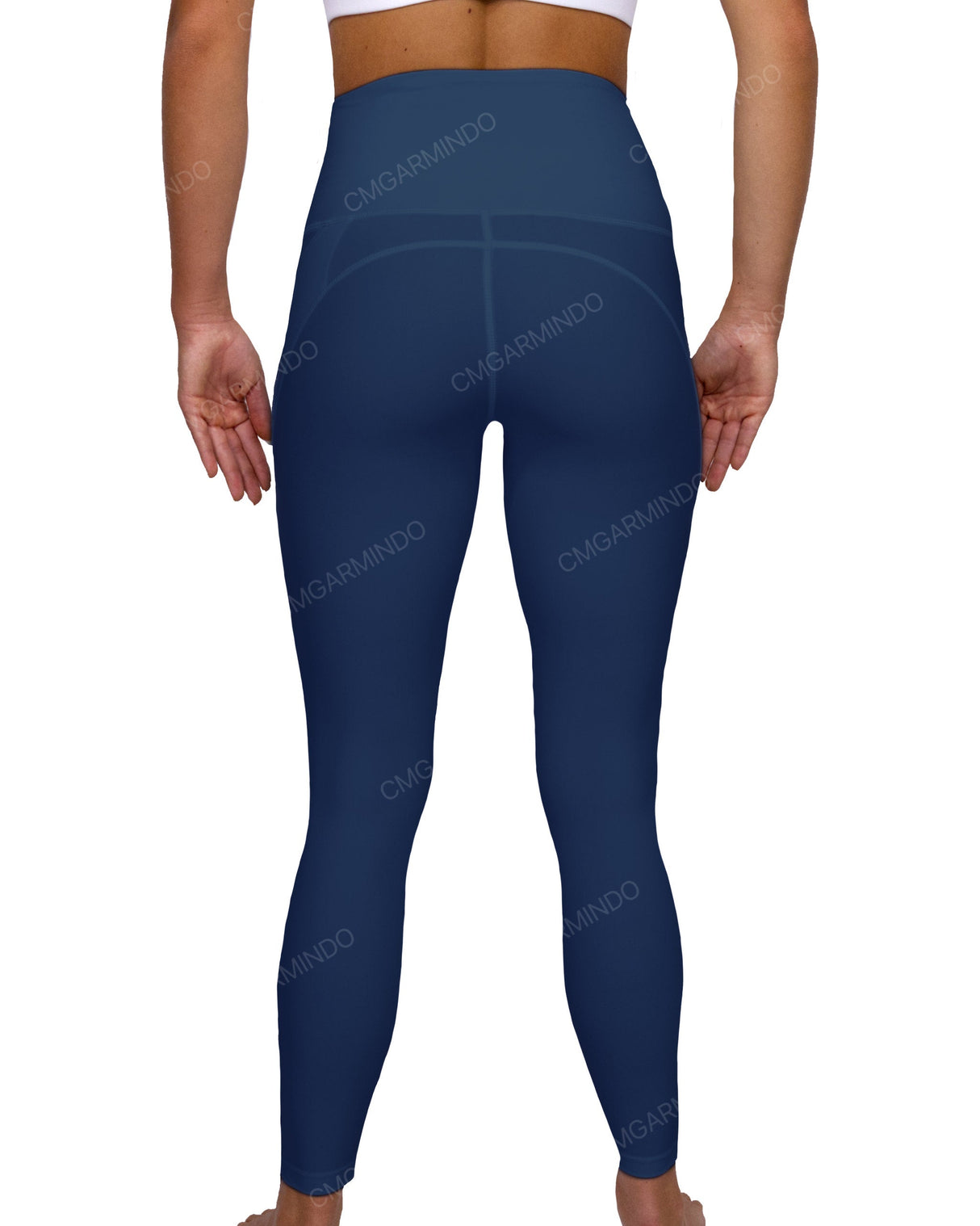 High Rise 7/8 Length Multipanel Leggings