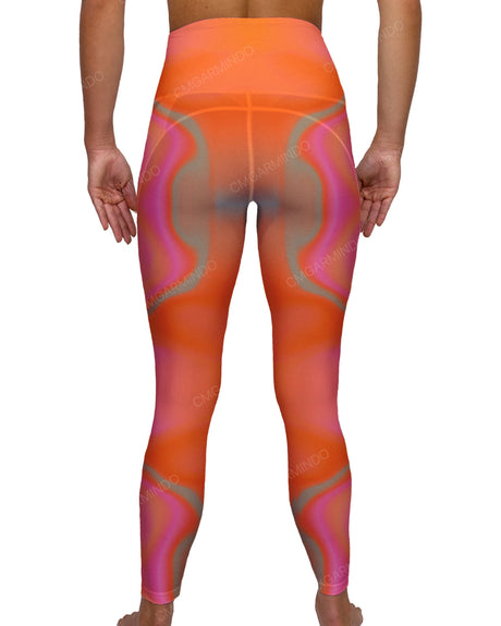 High Rise 7/8 Length Multipanel Leggings