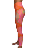 High Rise 7/8 Length Multipanel Leggings