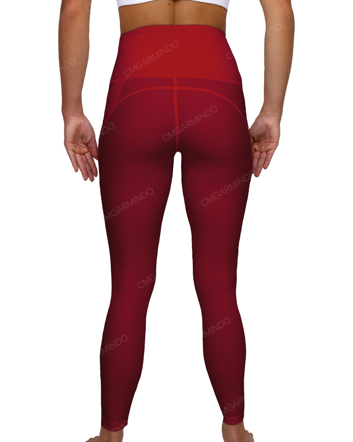 High Rise 7/8 Length Multipanel Leggings