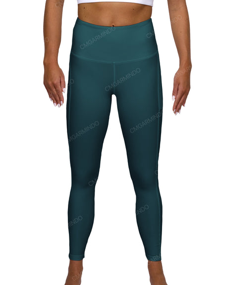 High Rise 7/8 Length Multipanel Leggings