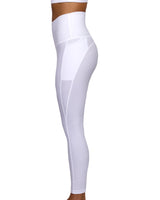 High Rise 7/8 Length Multipanel Leggings