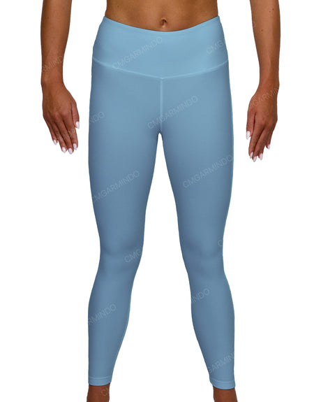 Mid Rise 7/8 Length Back Mesh Leggings