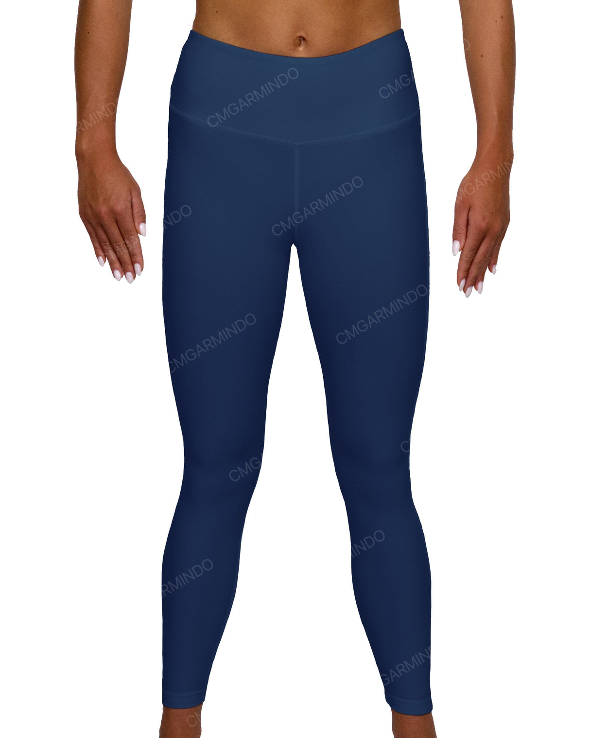 Mid Rise 7/8 Length Back Mesh Leggings