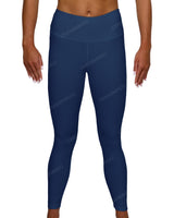 Mid Rise 7/8 Length Back Mesh Leggings