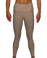 Mid Rise 7/8 Length Back Mesh Leggings