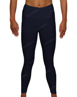 Mid Rise 7/8 Length Back Mesh Leggings
