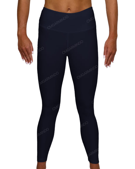 Mid Rise 7/8 Length Back Mesh Leggings