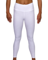 Mid Rise 7/8 Length Back Mesh Leggings