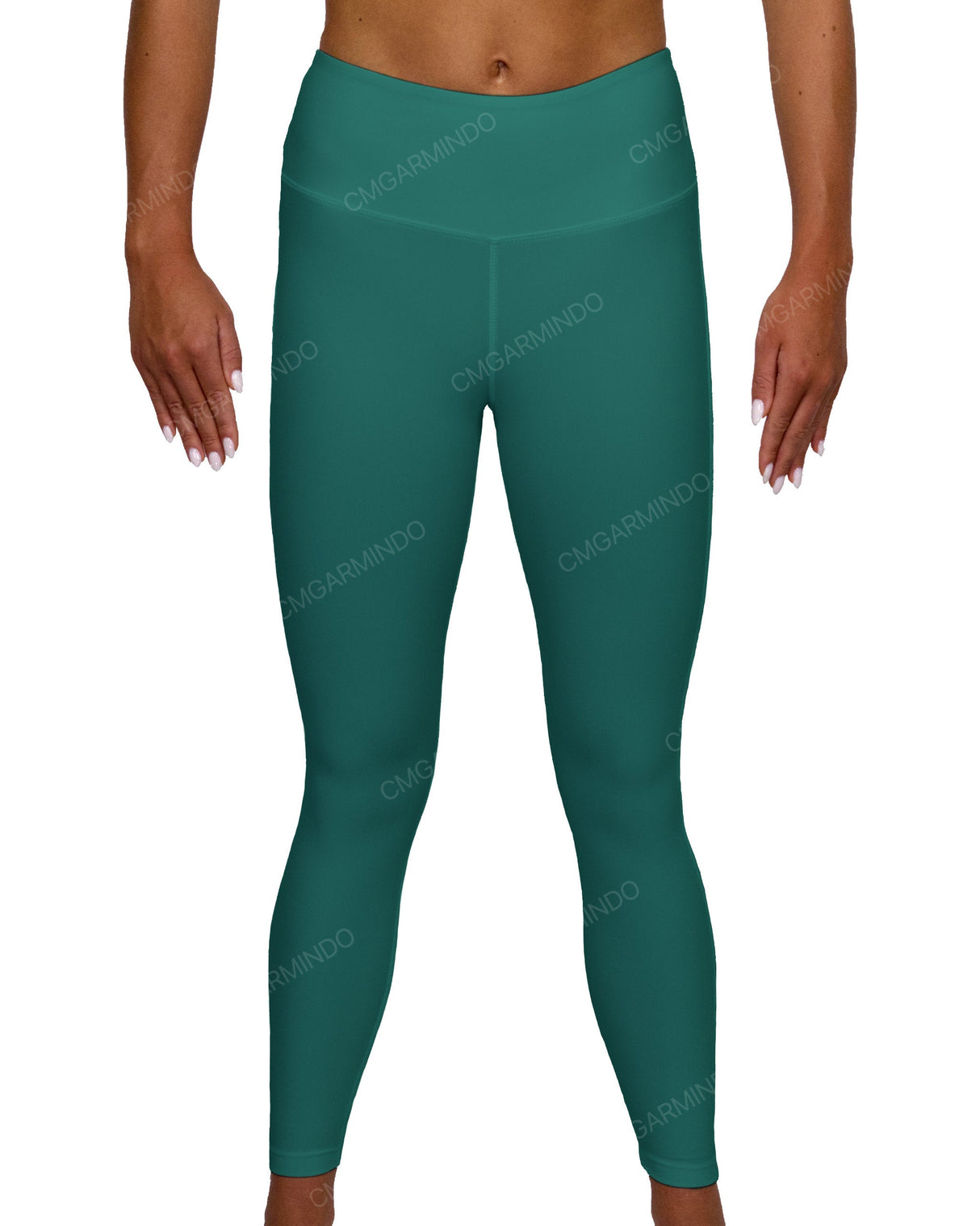 Mid Rise 7/8 Length Back Mesh Leggings
