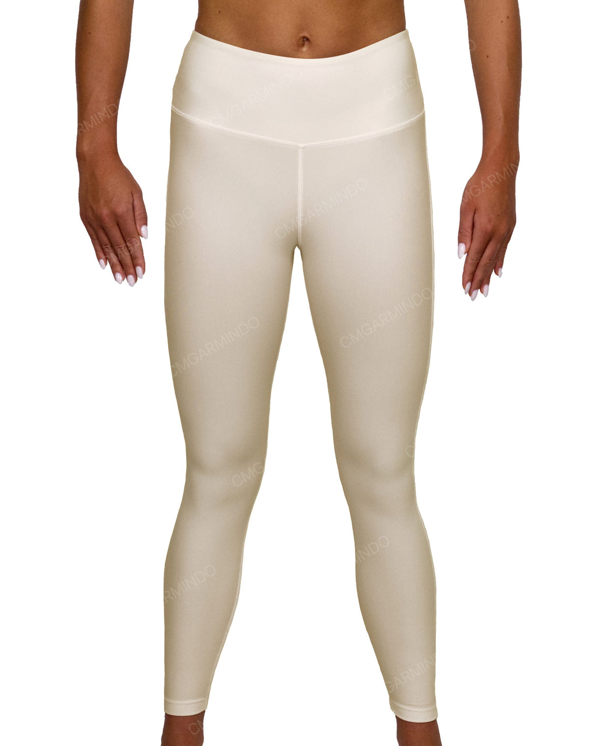 Mid Rise 7/8 Length Back Mesh Leggings
