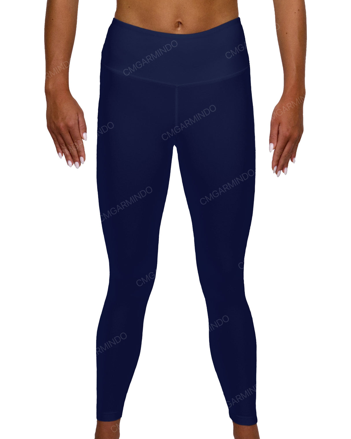 Mid Rise 7/8 Length Back Mesh Leggings