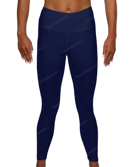Mid Rise 7/8 Length Back Mesh Leggings