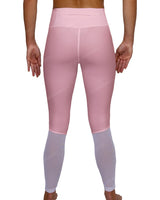 Mid Rise 7/8 Length Back Mesh Leggings