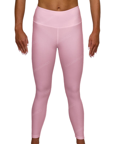 Mid Rise 7/8 Length Back Mesh Leggings