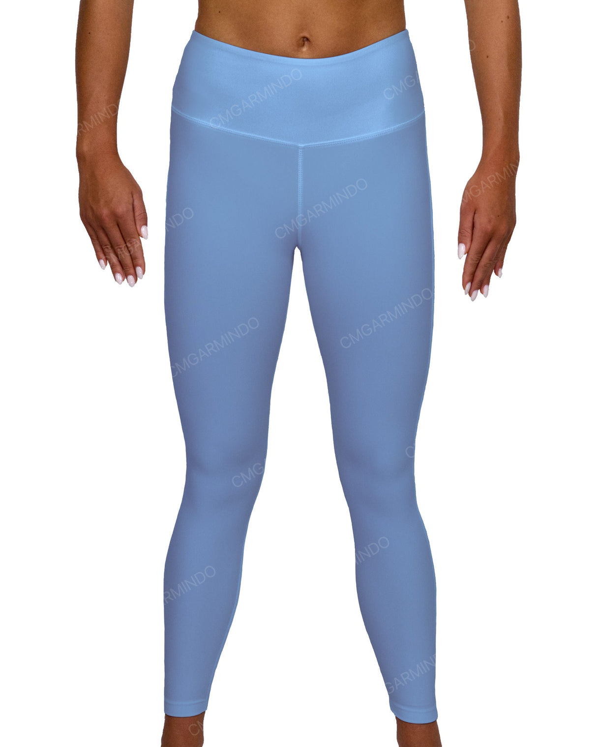 Mid Rise 7/8 Length Back Mesh Leggings