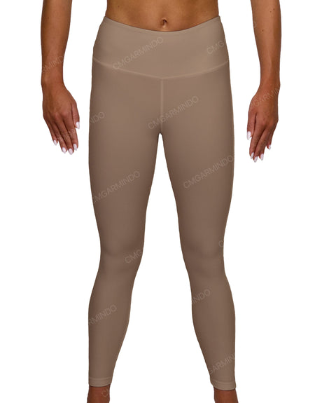 Mid Rise 7/8 Length Back Mesh Leggings