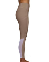 Mid Rise 7/8 Length Back Mesh Leggings