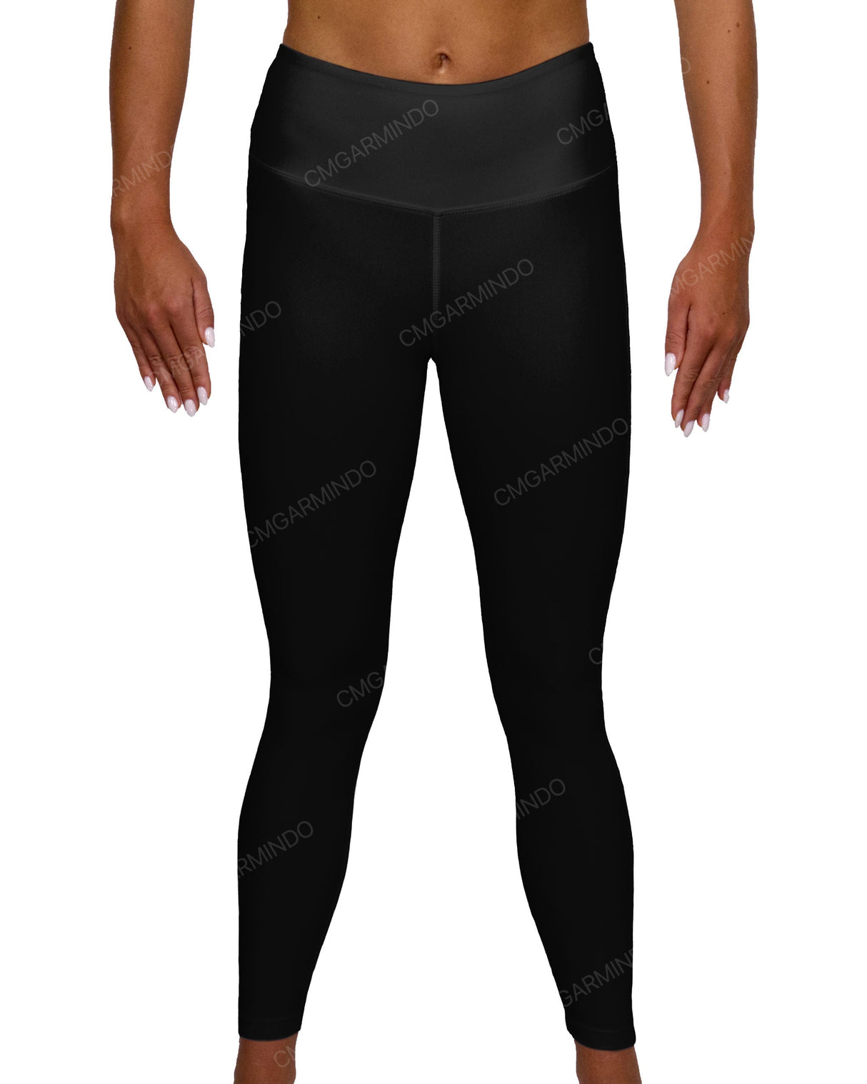 Mid Rise 7/8 Length Back Mesh Leggings