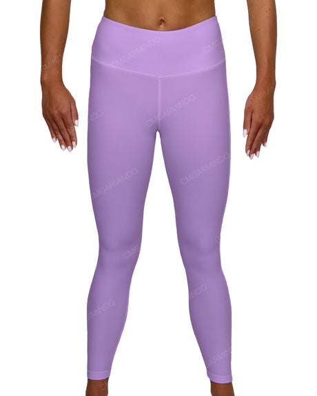 Mid Rise 7/8 Length Back Mesh Leggings