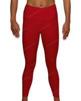 Mid Rise 7/8 Length Back Mesh Leggings