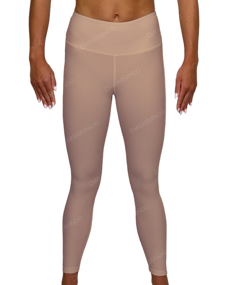 Mid Rise 7/8 Length Back Mesh Leggings