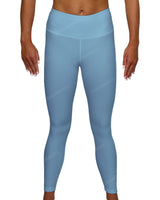 Mid Rise 7/8 Length Back Mesh Leggings