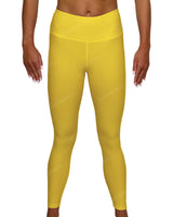 Mid Rise 7/8 Length Back Mesh Leggings