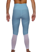 High Rise 7/8 Length Back Mesh Leggings
