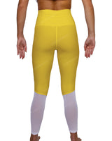 High Rise 7/8 Length Back Mesh Leggings