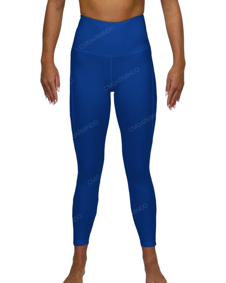 High Rise 7/8 Length Back Mesh Leggings