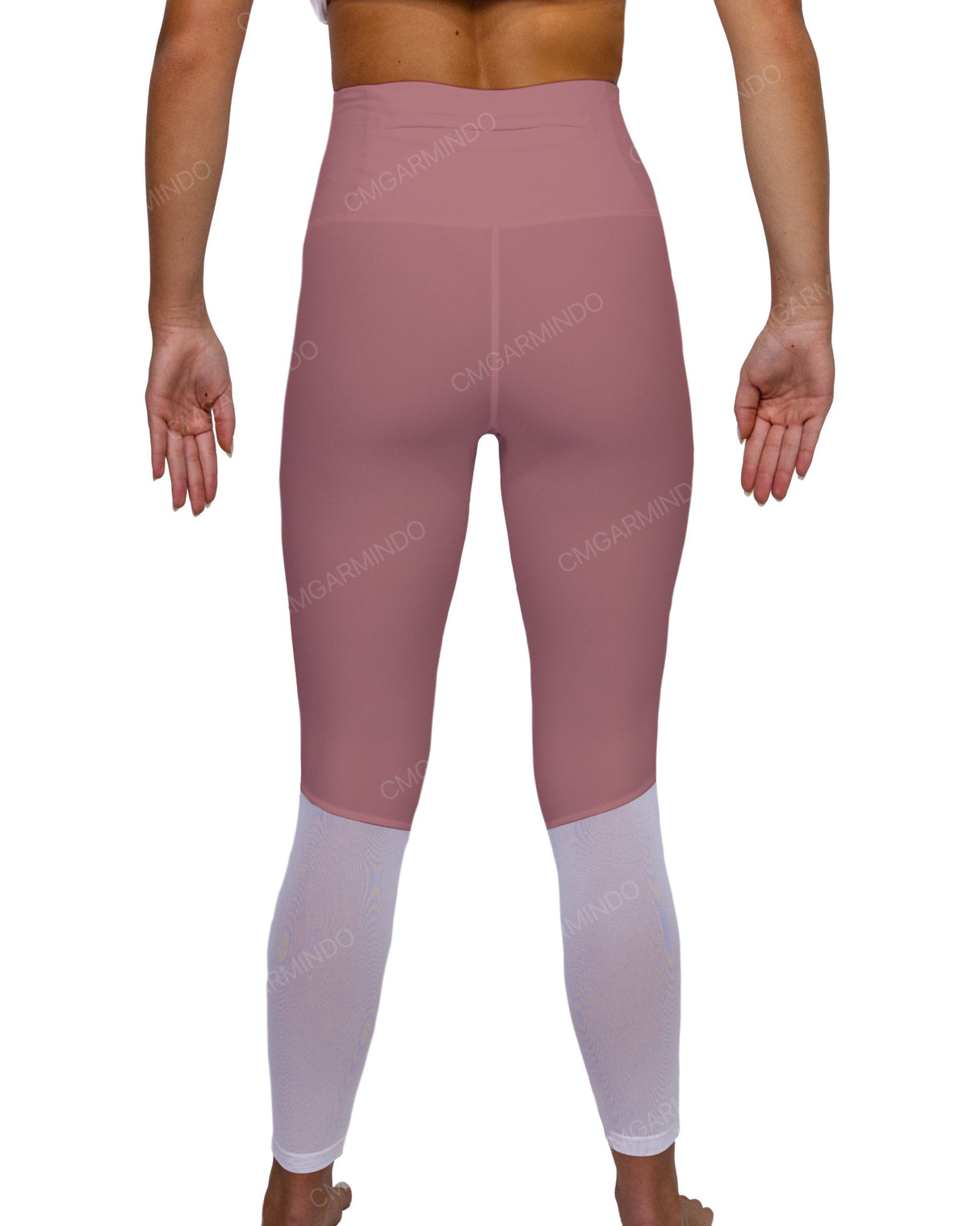 High Rise 7/8 Length Back Mesh Leggings