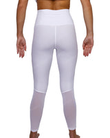 High Rise 7/8 Length Back Mesh Leggings