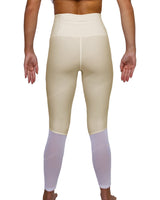 High Rise 7/8 Length Back Mesh Leggings