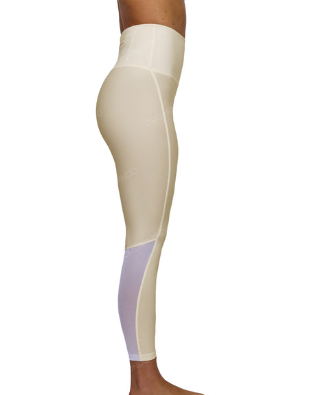 High Rise 7/8 Length Back Mesh Leggings