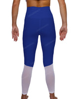 High Rise 7/8 Length Back Mesh Leggings
