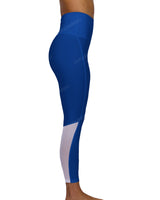 High Rise 7/8 Length Back Mesh Leggings