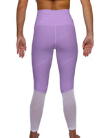 High Rise 7/8 Length Back Mesh Leggings
