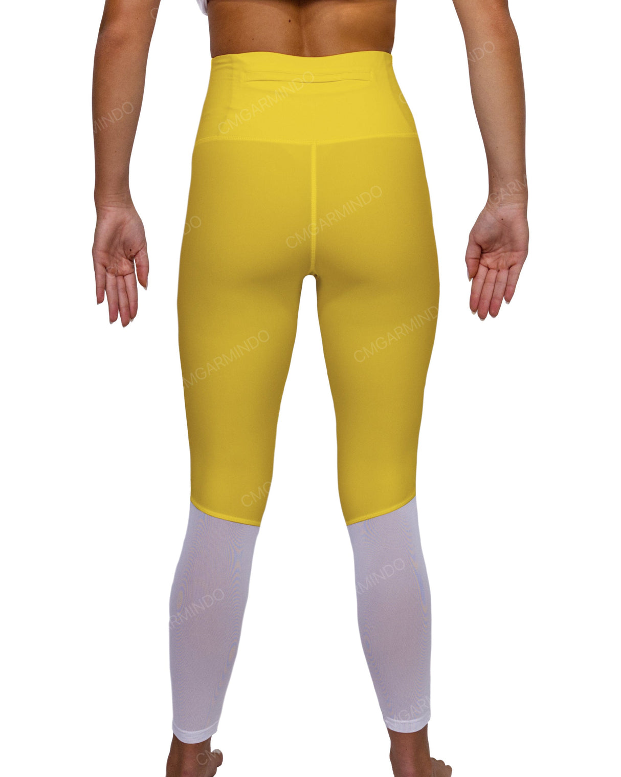 High Rise 7/8 Length Back Mesh Leggings