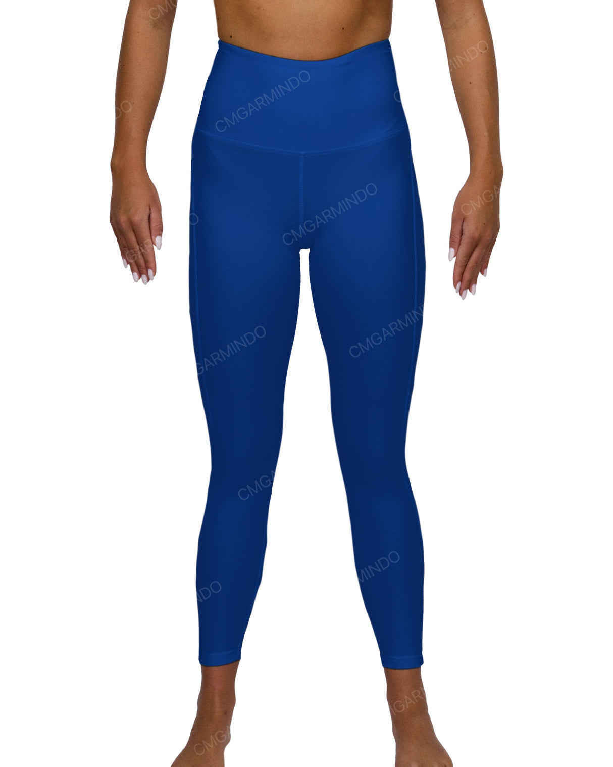 High Rise 7/8 Length Back Mesh Leggings