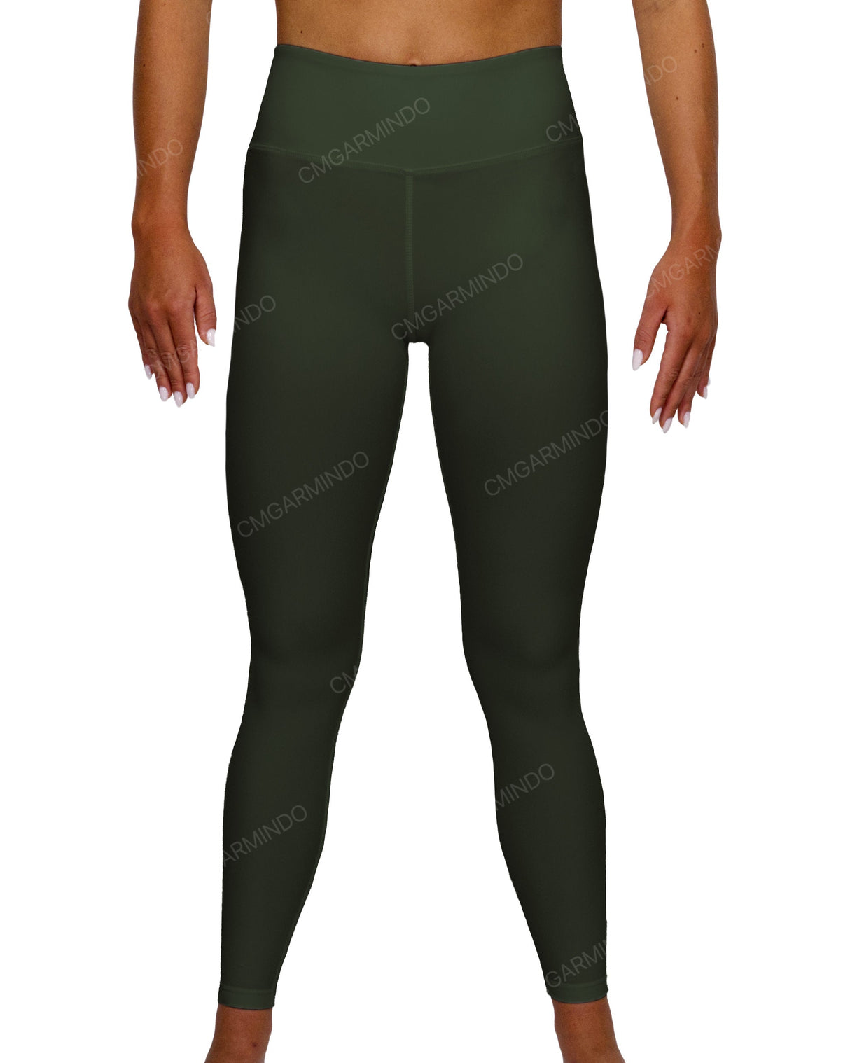 Mid Rise Full Length Leggings