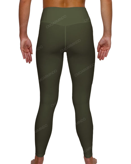 Mid Rise Full Length Leggings