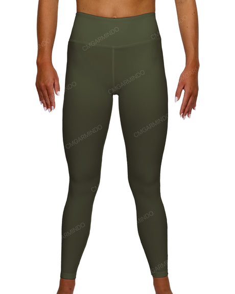 Mid Rise Full Length Leggings