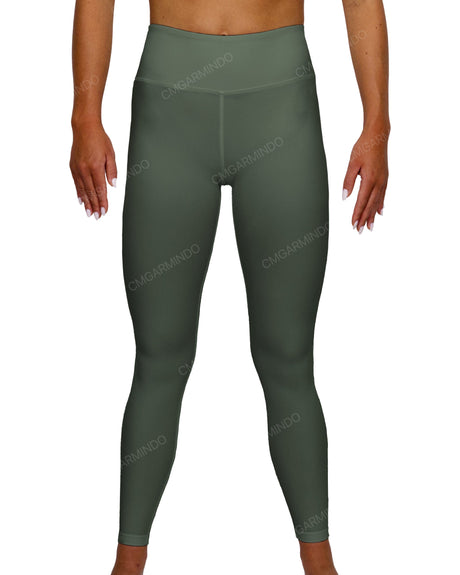 Mid Rise Full Length Leggings