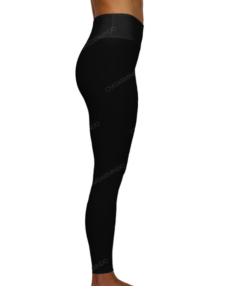 Mid Rise Full Length Leggings