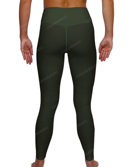 Mid Rise Full Length Leggings
